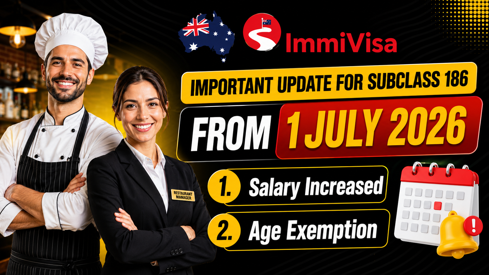 Important Update for Sub 186 From 1 July 2026